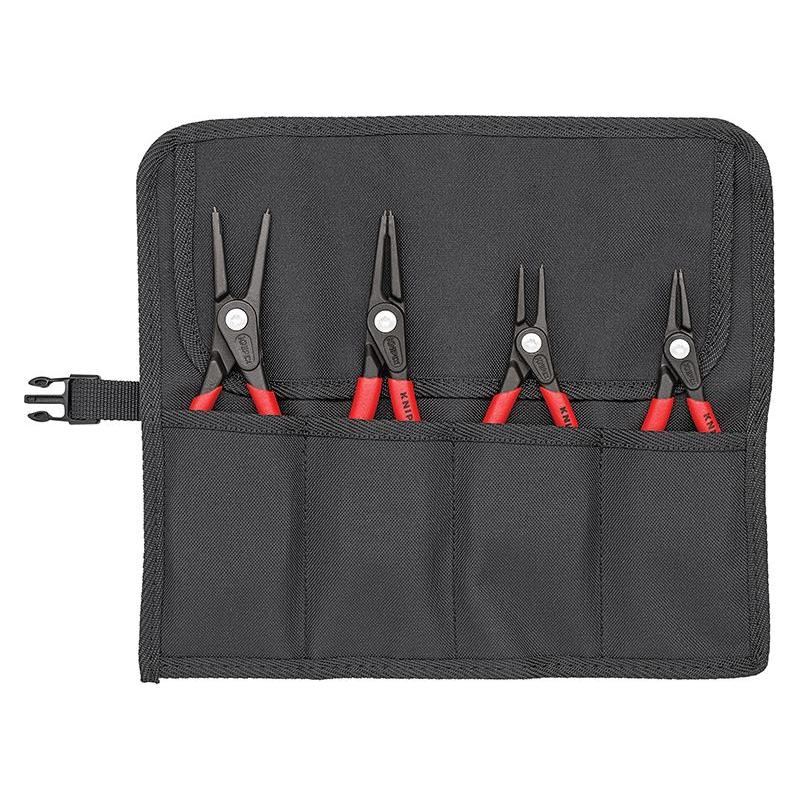 Knipex Precision Circlip Pliers Set in Roll, 4 Piece Knipex - RockBottom Northampton