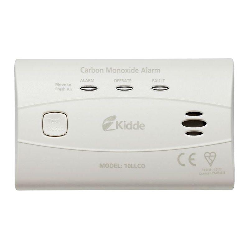 Kidde 10LLCO 10-Year Sealed Battery Carbon Monoxide Alarm Kidde - RockBottom Northampton
