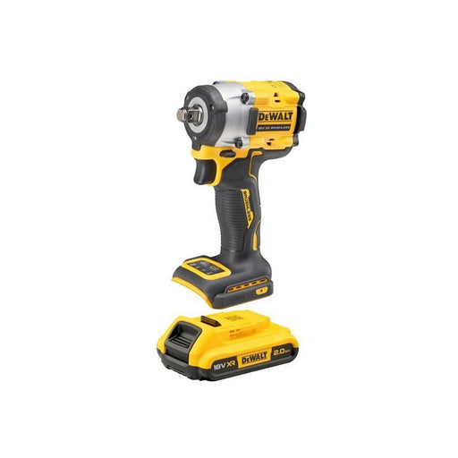 Dewalt Power Tools DCF921D2T XR BL 1/2in Impact Wrench 18V 2 x 2.0Ah Li-ion DeWALT Power Tools - NorthantsTrade Northampton