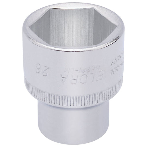 Draper Elora Hexagon Socket, 1/2" Sq. Dr., 28mm 15317 Draper - Town Tools 