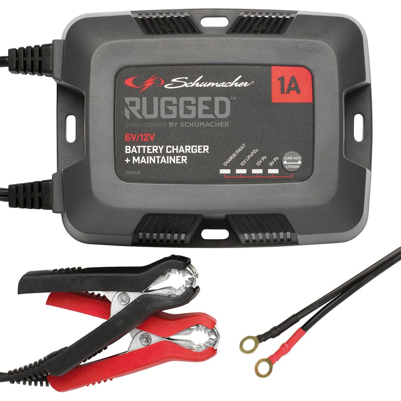 Draper Schumacher SPX457 Rugged 6/12V Battery Charger and Maintainer, 1A Draper - Town Tools