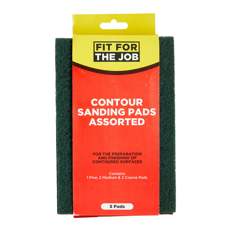 Fit For The Job 5pk Contour Sanding Pads