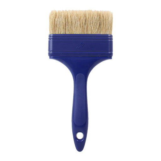 4" White Bristle Metal Free Laminating brush