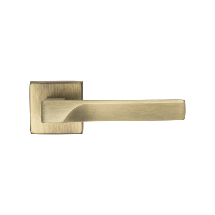 Flash Lever On Concealed Fix Square Rose Bgo (Brushed Bronze Matt) - Brushed Bronze Matt