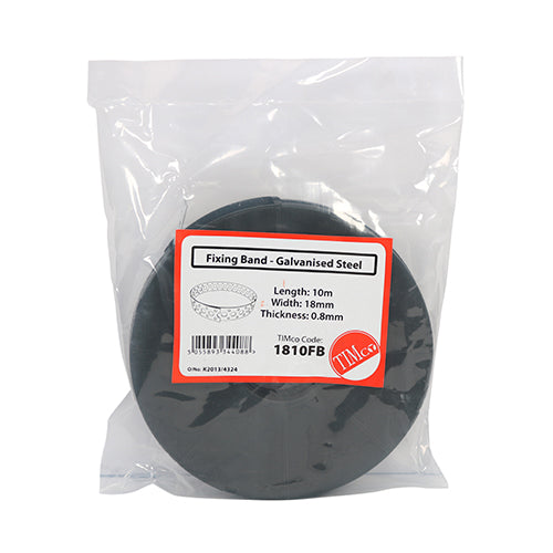TIMCO Fixing Band Galvanised - 12mm x 10m