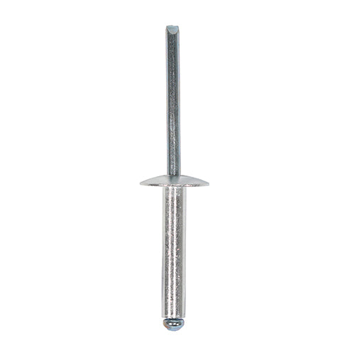 TIMCO Rivets Flange Head Aluminium — Trade Pack