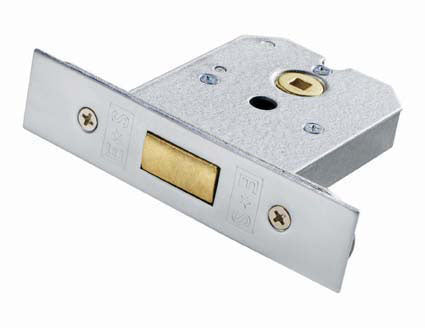 Flat Dead 64Mm - Satin Chrome