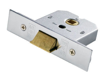 Flat Latch 76Mm - Satin Chrome
