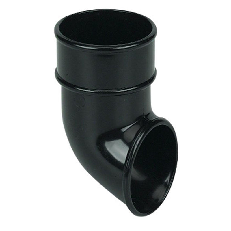 2 POLYPIPE RAINWATER 68mm ROUND DOWNPIPE SHOE RR128
