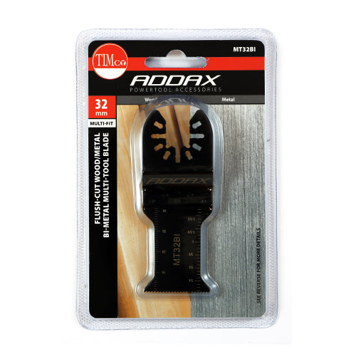 TIMCO Multi-Tool Fine Cut Blade For Wood/Metal Bi-Metal - 10mm