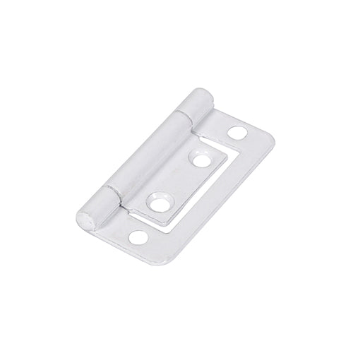 TIMCO Flush Hinges (105) Steel Silver