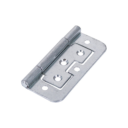 TIMCO Flush Hinges (105) Steel Silver