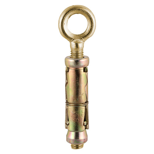 TIMCO Forged Eyes With Sheil Anchors Gold — Bag