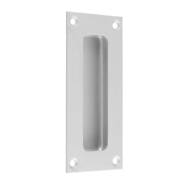 Flush Pull 100 X 50Mm - Satin Anodised Aluminium