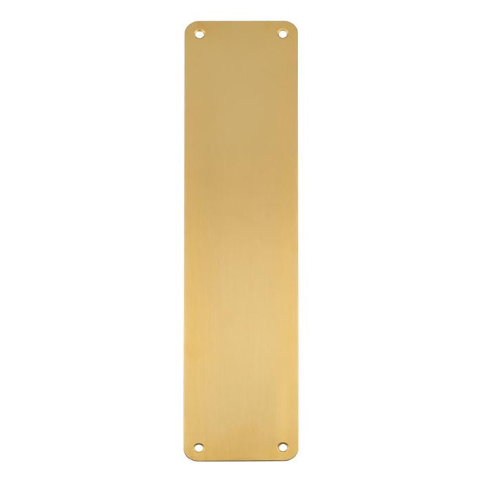 350 X 75Mm - Finger Plate - Plain - Satin PVD