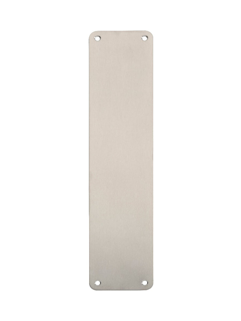 350 X 75Mm - Finger Plate - Plain - Satin Stainless Steel