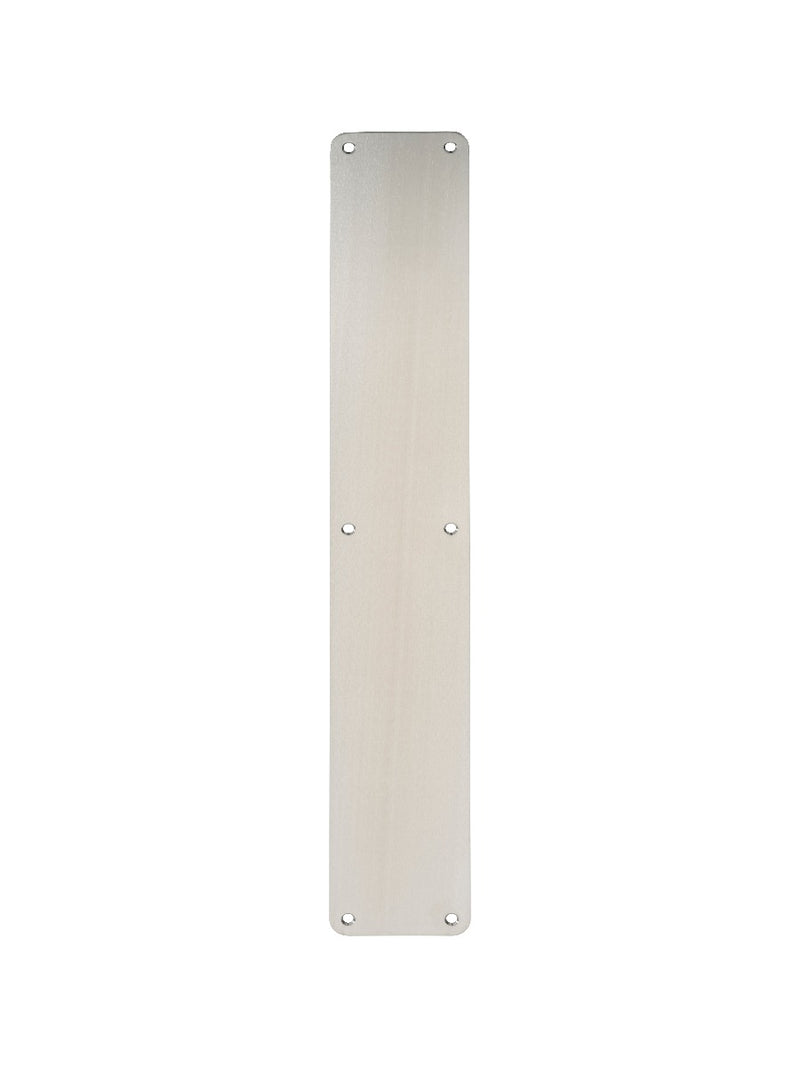 500 X 75Mm - Finger Plate - Plain - Satin Stainless Steel