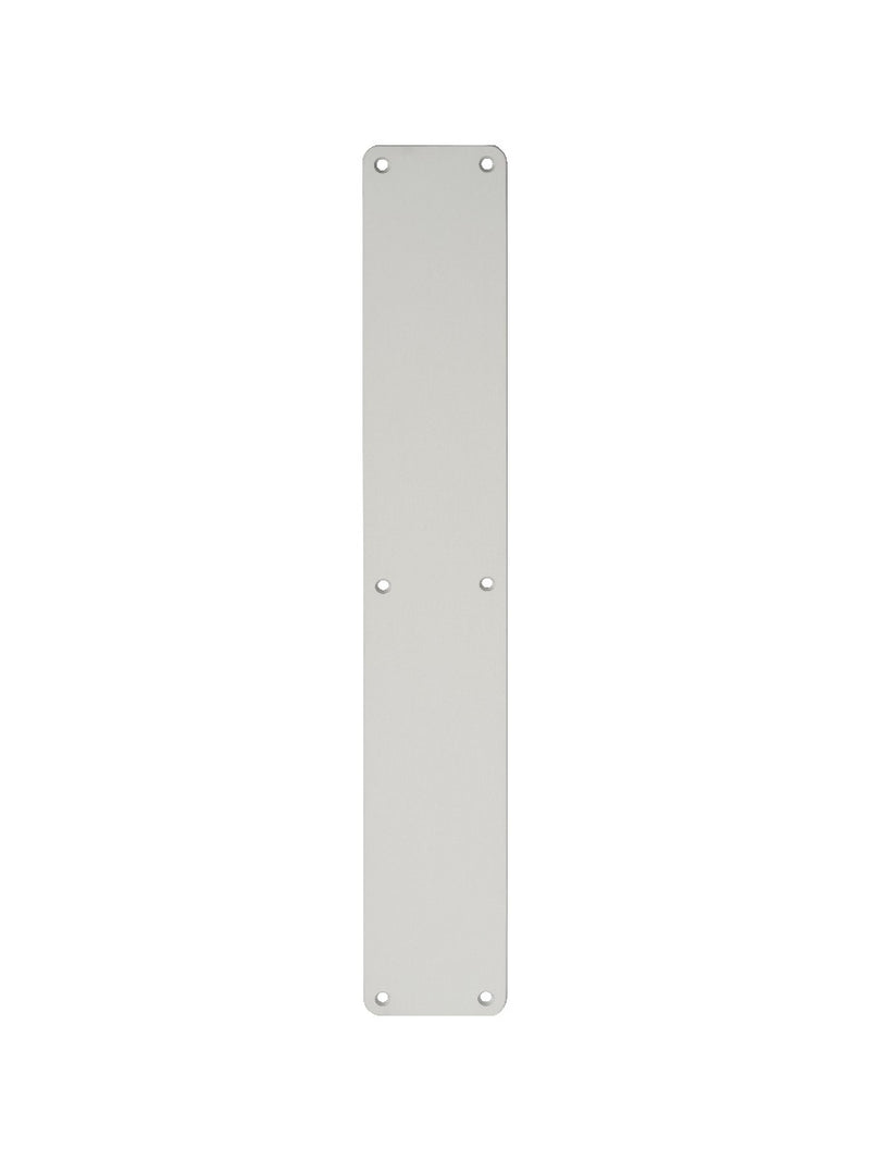 Finger Plate 500 X 75Mm - Plain - Satin Anodised Aluminium