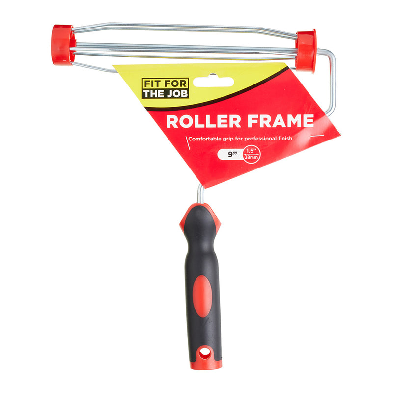 Fit For The Job 9" x 1.5" Soft Grip Roller Frame