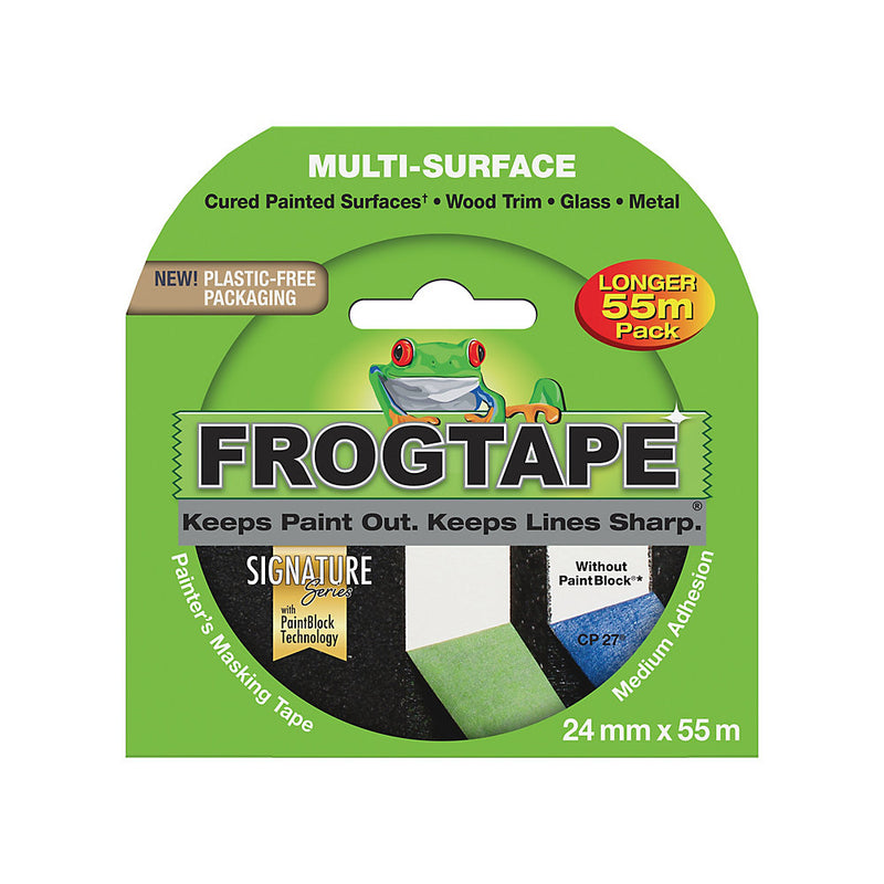 Frogtape Multi-surface Green Masking Tape (L)55m (W)24mm