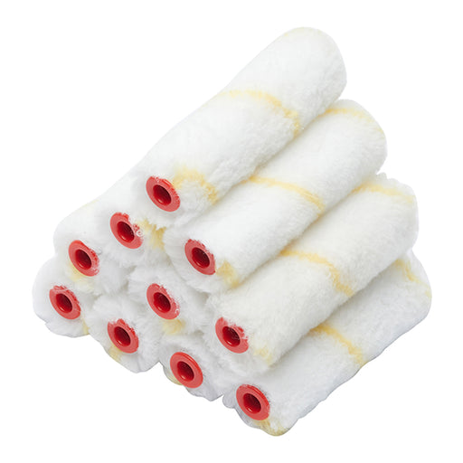 Fit For The Job 10pk 4" Medium Pile Emulsion Mini Rollers
