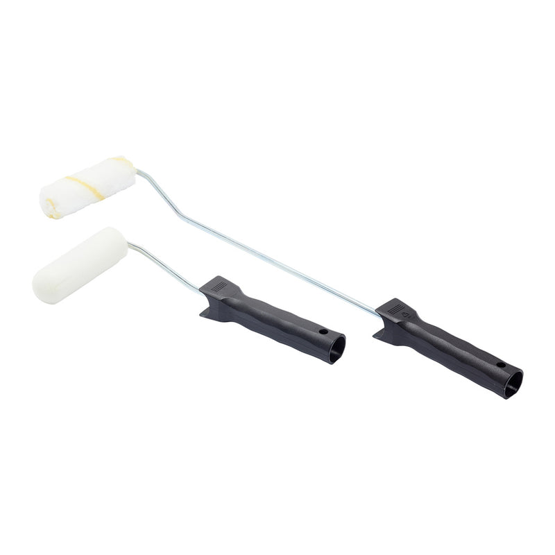 Fit For The Job 4pc Multi Surface 4" Mini Rollers & Frame