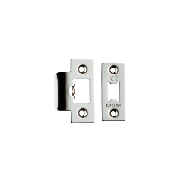 Forend Strike & Fixings - Tls - Square - Bright Stainless Steel