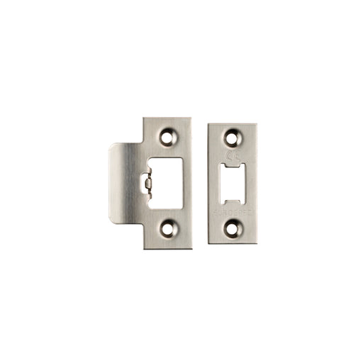Forend Strike & Fixings - Tls - Square - Satin Stainless Steel
