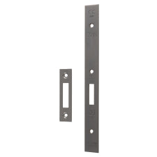 Forend Strike & Fixings - Dls0060Ep - Square - Matt Bronze