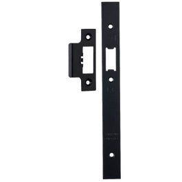 Forend Strike & Fixings - Dls0060L - Square - Matt Black