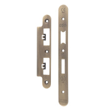 Forend Strike & Fixings - Dls7260Ep/Dls7860Wc - Radius - Antique Brass