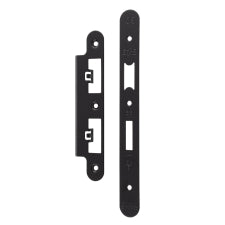 Forend Strike & Fixings - Dls7260Ep/Dls7860Wc - Radius - Matt Black