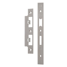 Forend Strike & Fixings - Dls7260Ep/Dls7860Wc - Square - Satin Stainless Steel