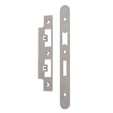 Forend Strike & Fixings - Dls7260Ep/Dls7860Wc - Radius - Satin Stainless Steel