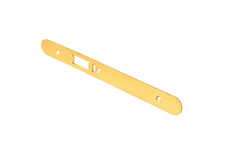 Forend Strike & Fixings - Dls7260Nla - Radius - Stainless Brass