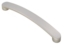 Radiused End Flat Bow Handle 160Mm C/C - Satin Nickel 160 ( 178 )