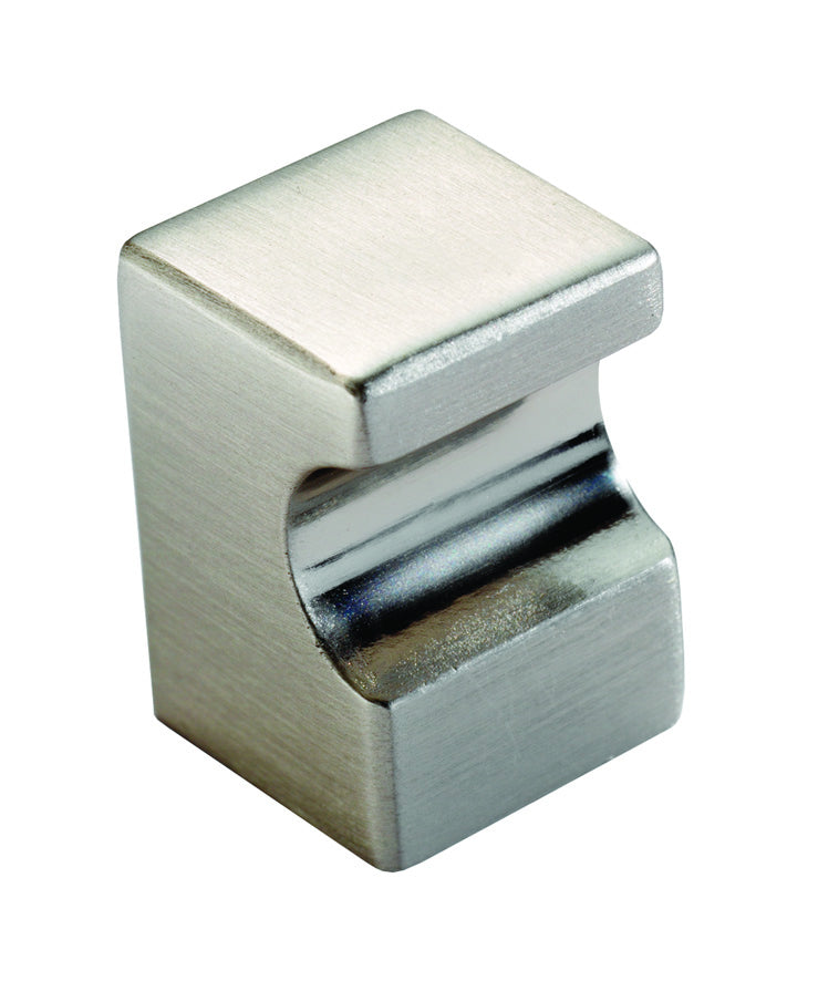 Square Knob 18 X 18Mm - Satin Nickel ( 17.5 )