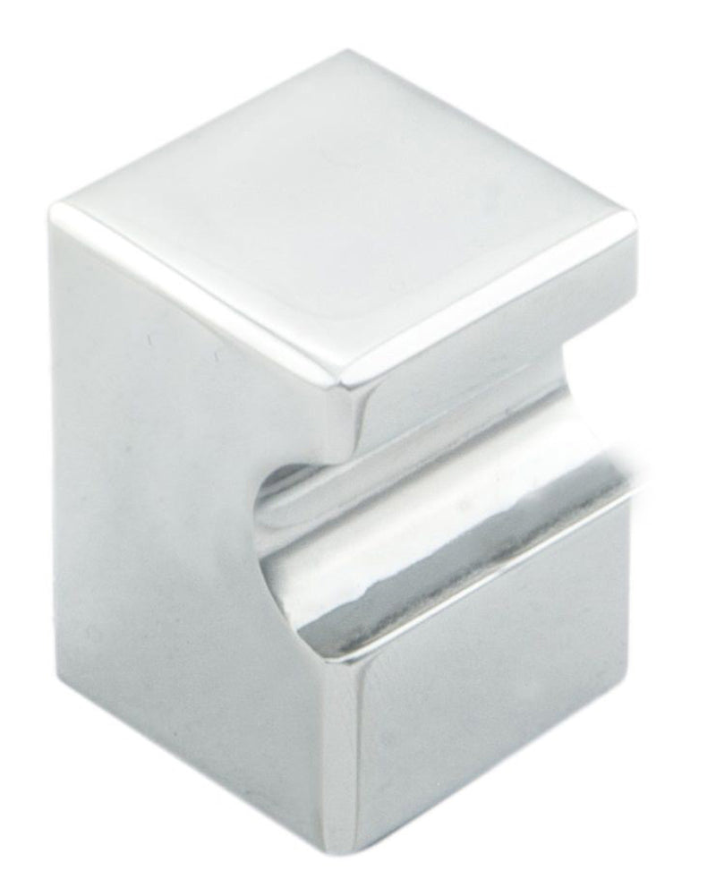 Square Knob 22 X 22Mm - Polished Chrome ( 21.5 )