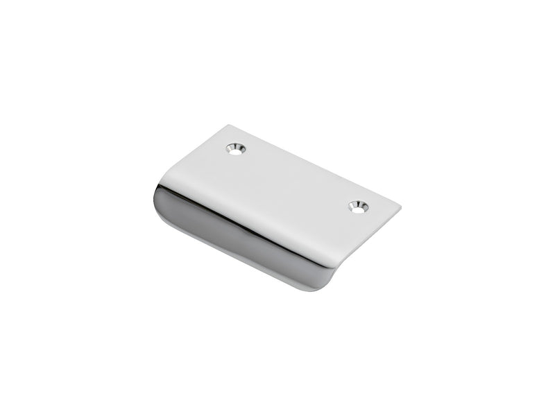 Hidden Finger Pull 50 X 48 X 2Mm - Polished Chrome 52 ( 48 )