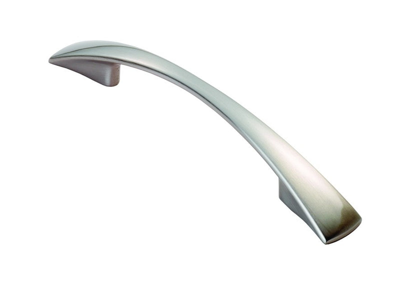 Waisted Flat Bow Handle 96Mm C/C - Satin Nickel 96 ( 137 )