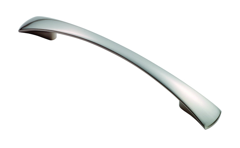 Waisted Flat Bow Handle 128Mm C/C - Satin Nickel 128 ( 182 )