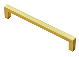 Block Handle 160Mm C/C - Satin Brass 160mm