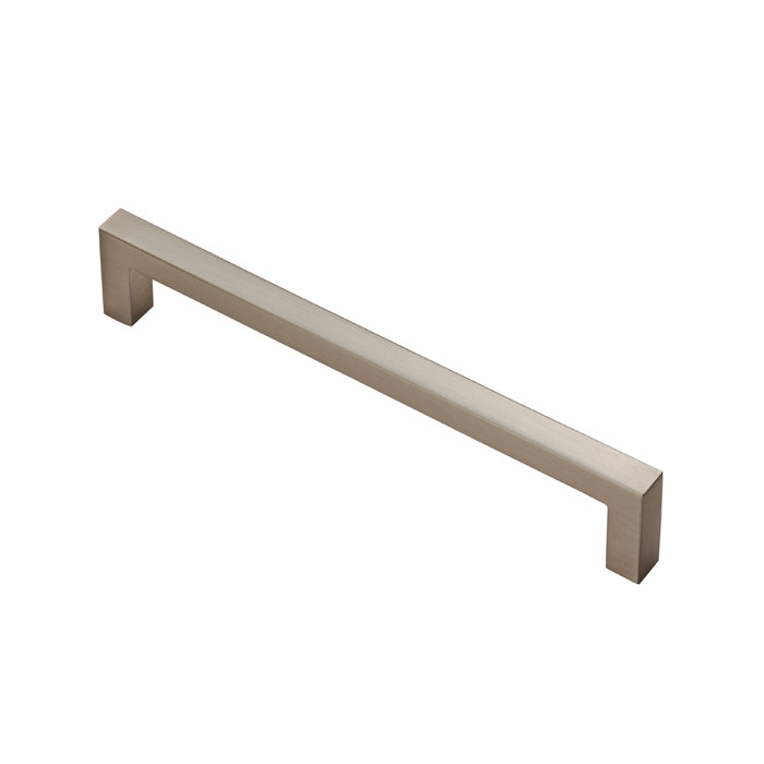 Block Handle 160Mm C/C - Satin Nickel 160mm