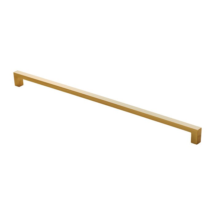 Block Handle 320Mm C/C - Satin Brass 320mm