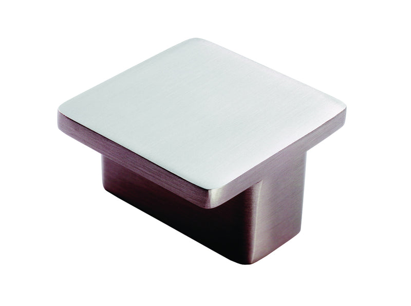Marin Knob 38 X 38 X 21Mm - Satin Nickel ( 38 )