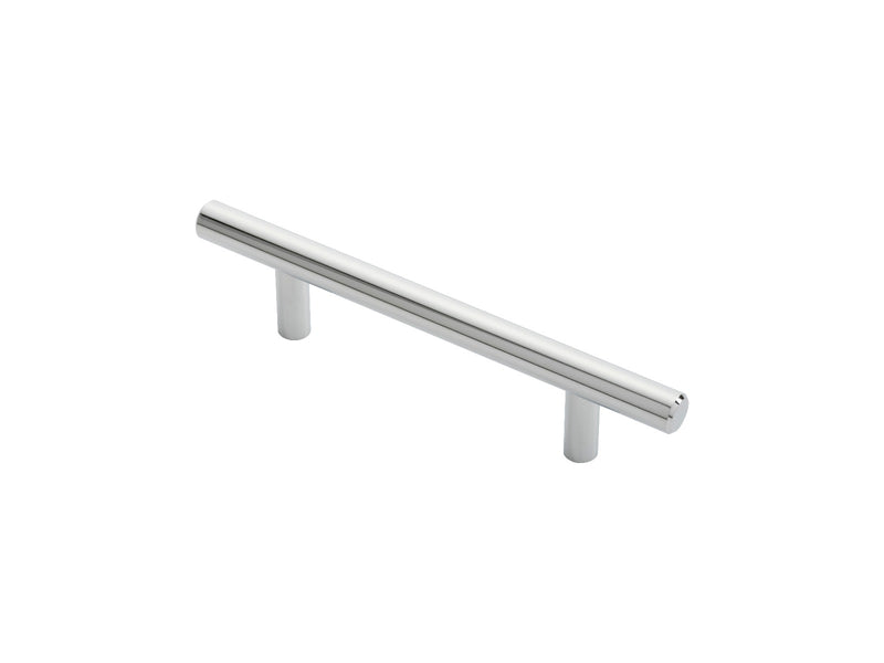 12Mm Steel T- Bar Handle 96Mm C/C - Polished Chrome 96 ( 156 )