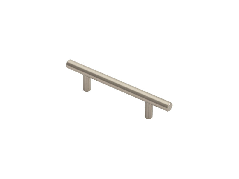 12Mm Steel T- Bar Handle 96Mm C/C - Satin Nickel 96 ( 156 )