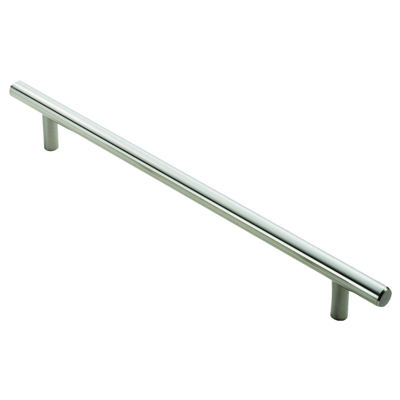12Mm Dia. T-Bar Pull Handle - 768Mm C/C - Bolt Through Fixing - Satin Nickel 768 ( 828 )