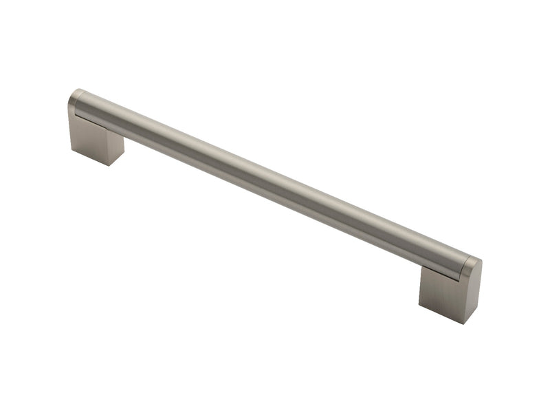 14Mm Bar Handle 192Mm C/C - Satin Nickel/Stainless Steel 192 ( 232 )