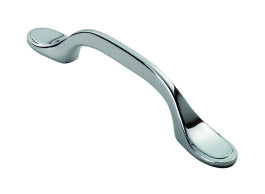 Shaker Style Handle 76Mm C/C - Polished Chrome 76 ( 128 )
